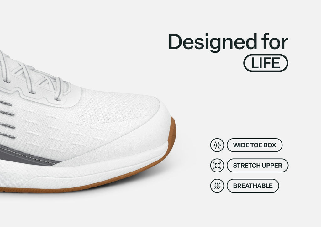 Advantage Pickleball Hands-Free - White