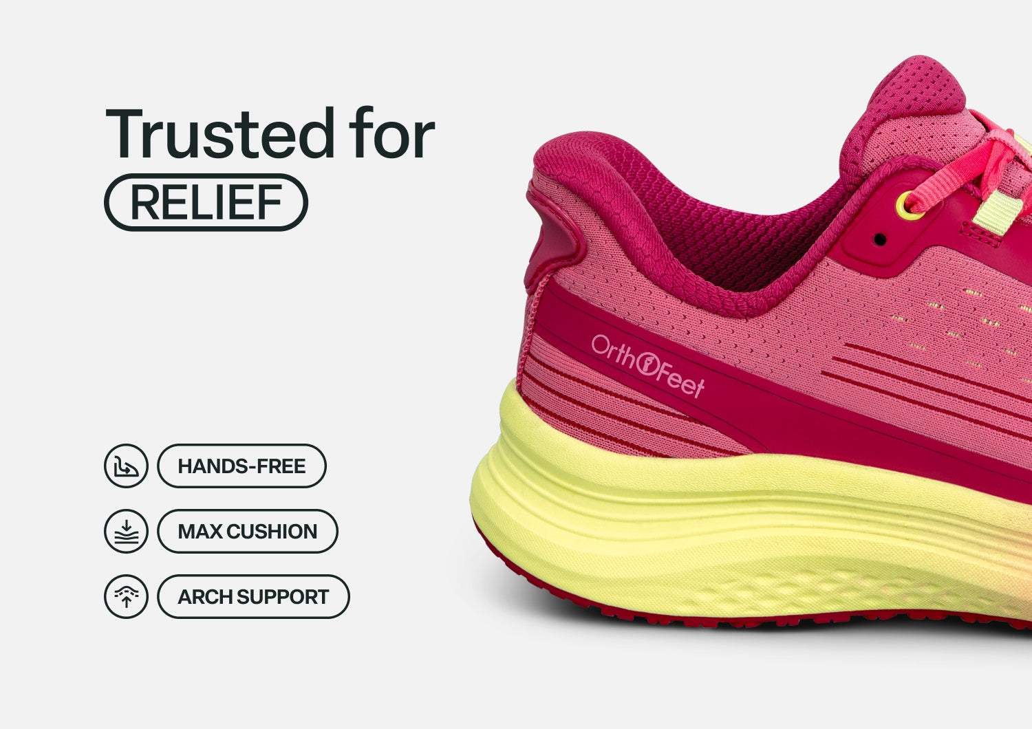 Dart Hands-Free - Fuschia/Yellow