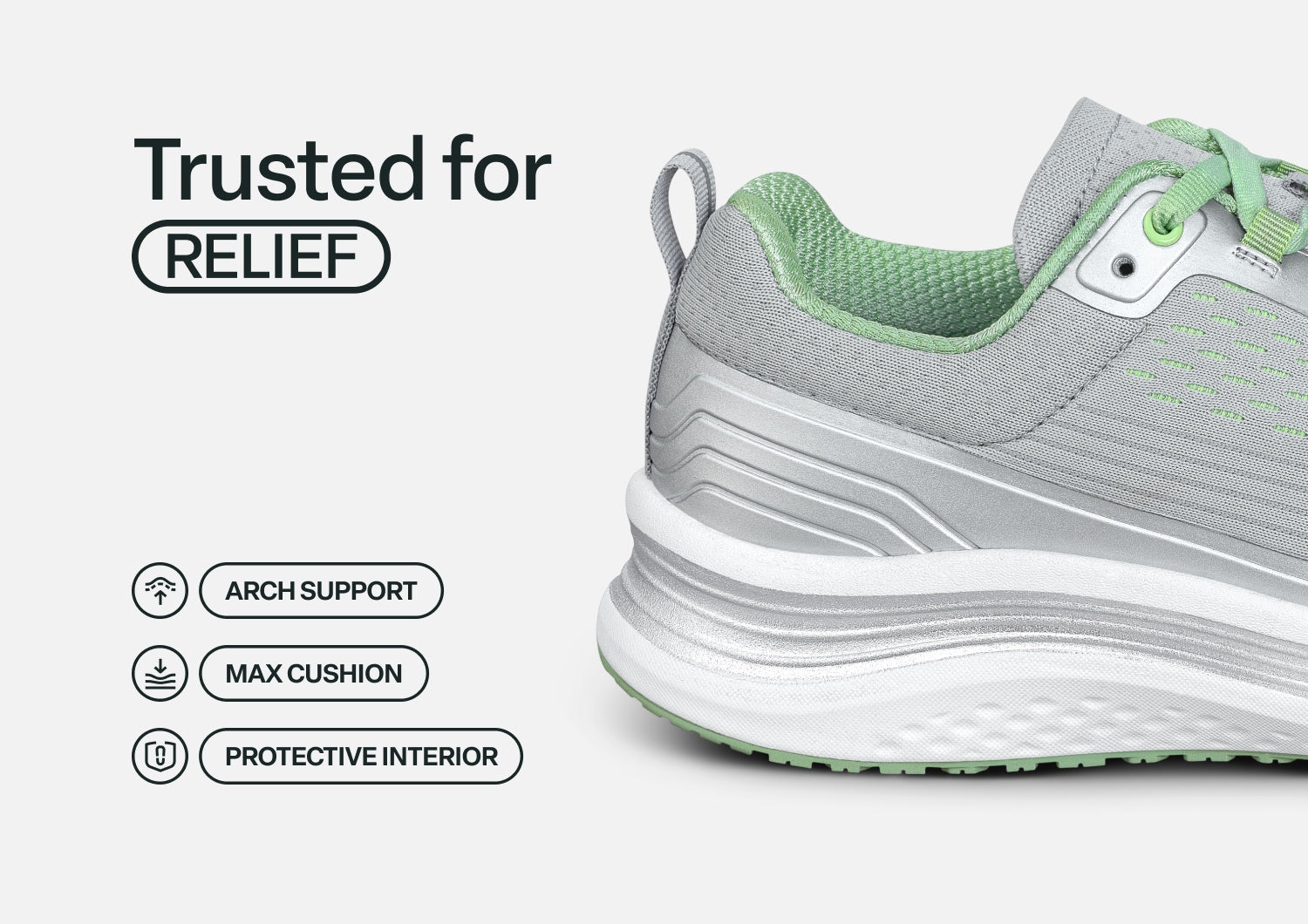 Relay - Gray/Silver/Mint