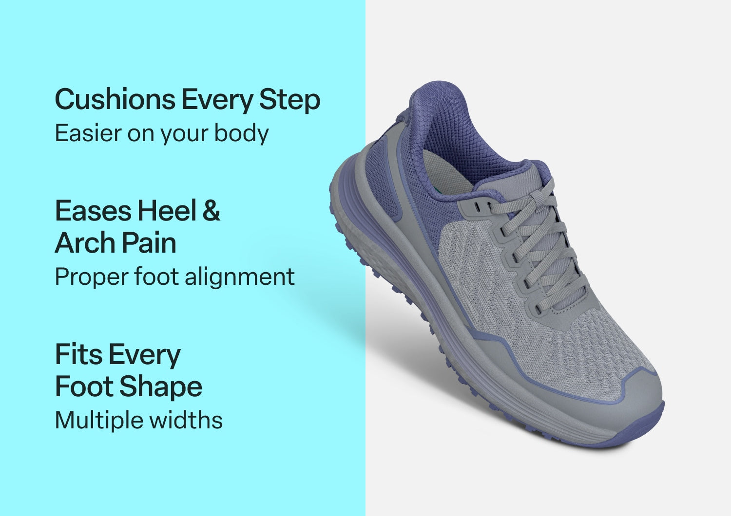 Nira Trail Hands-Free - Gray/Periwinkle