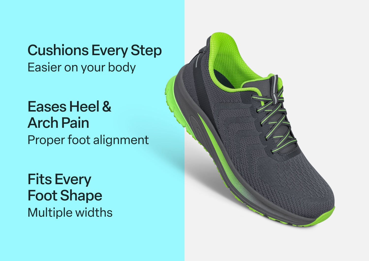 Tilos Hands-Free - Dark Gray/Lime